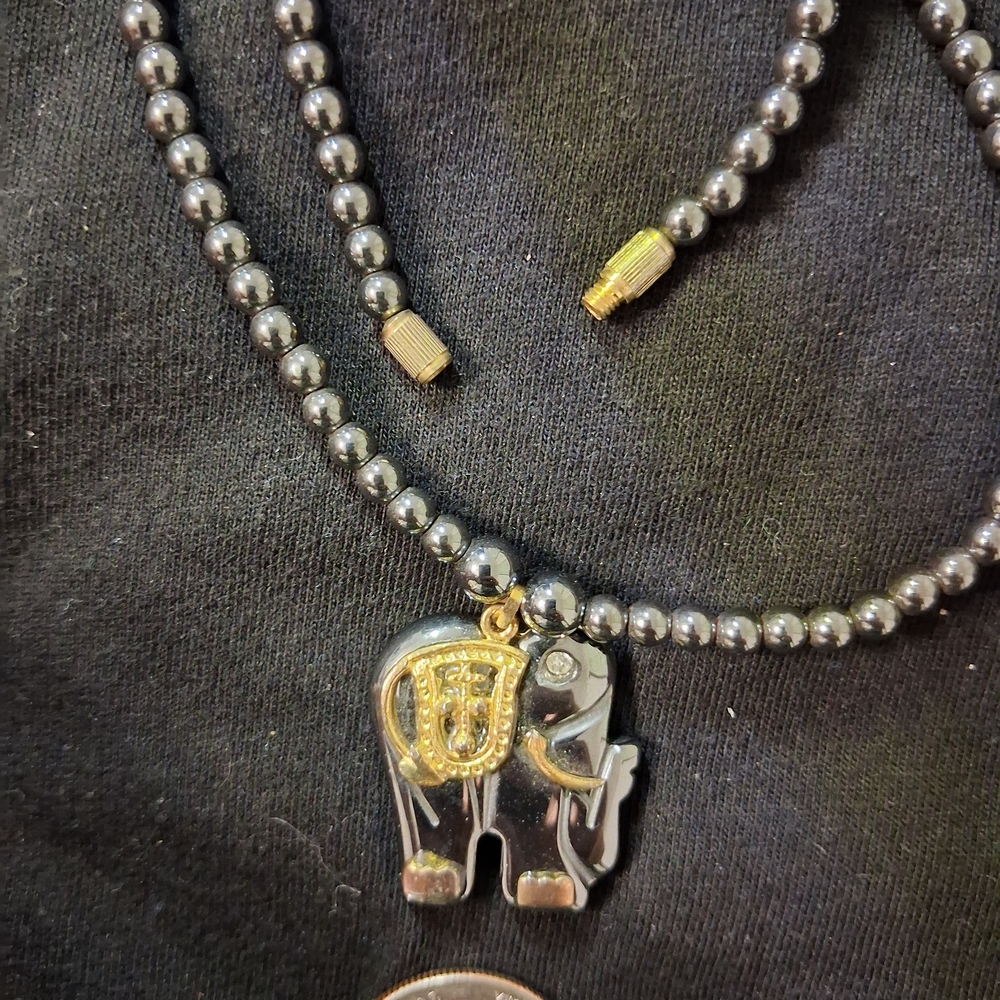 Elephant Pendant Necklace